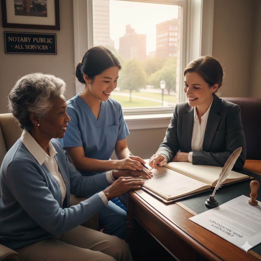 Notary public services